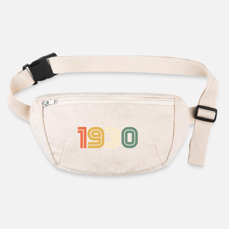Année de naissance sport 1930 Sac banane recyclé Stanley/Stella
