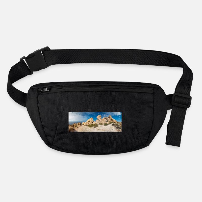 Dingli Felsformation in der Nähe von Dingli Cliffs Malta Stanley/Stella recycelte Gürteltasche