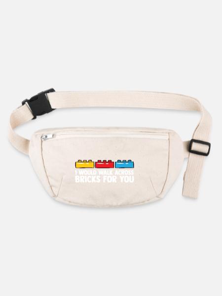 Brick Builder Brick Building Master Builder - Stanley/Stella recycled Hip Bag  - natural - Front