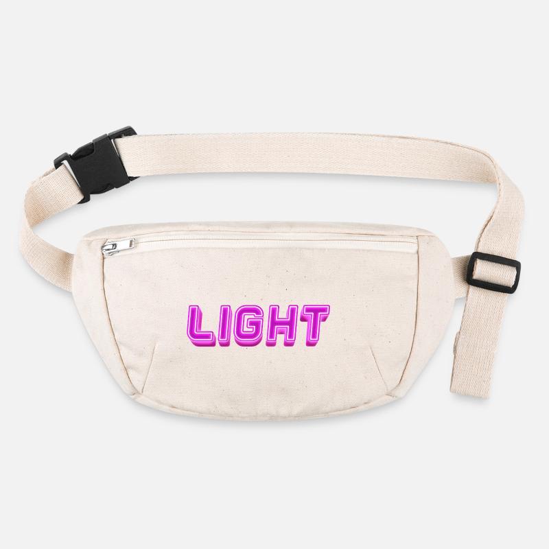 Neon Light Lettering Light Stanley/Stella recycled Hip Bag 