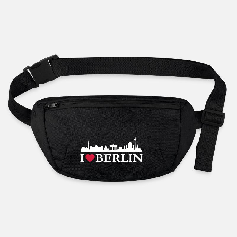 I love Berlin Stanley/Stella recycelte Gürteltasche