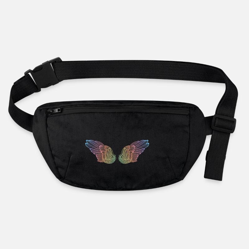 Regenbogen Flügel Flugmodus Stanley/Stella recycelte Gürteltasche
