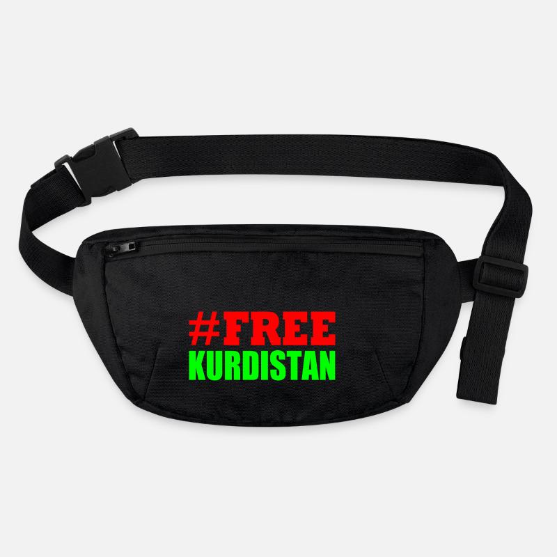 Free Kurdistan Sac banane recyclé Stanley/Stella