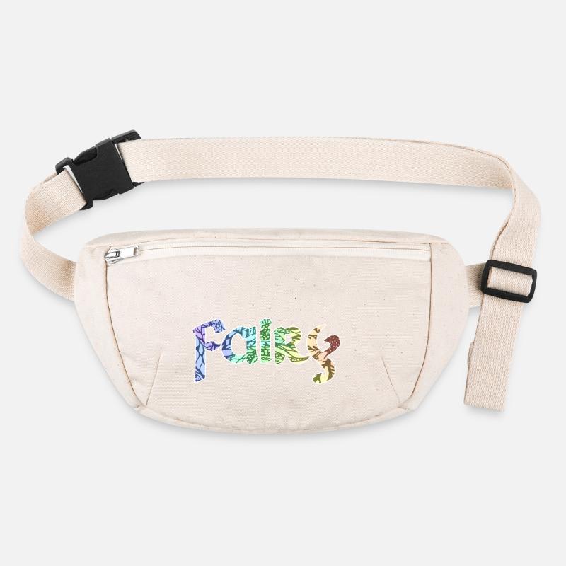 Fairy romantic writing Stanley/Stella recycled Hip Bag 