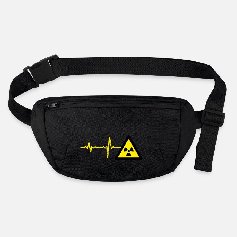 Cadeau physicien nucléaire Heartbeat Sac banane recyclé Stanley/Stella