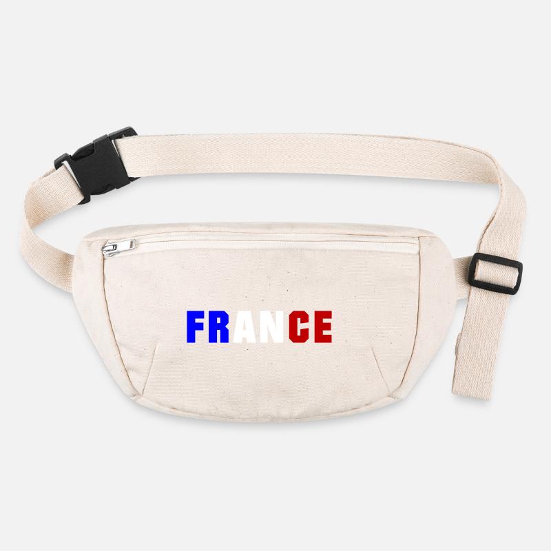 Conception du drapeau de la France Sac banane recyclé Stanley/Stella