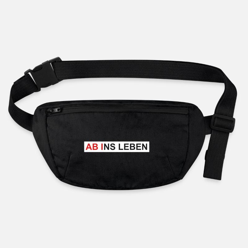 Abi Abitur Ab ins Leben Stanley/Stella recycelte Gürteltasche