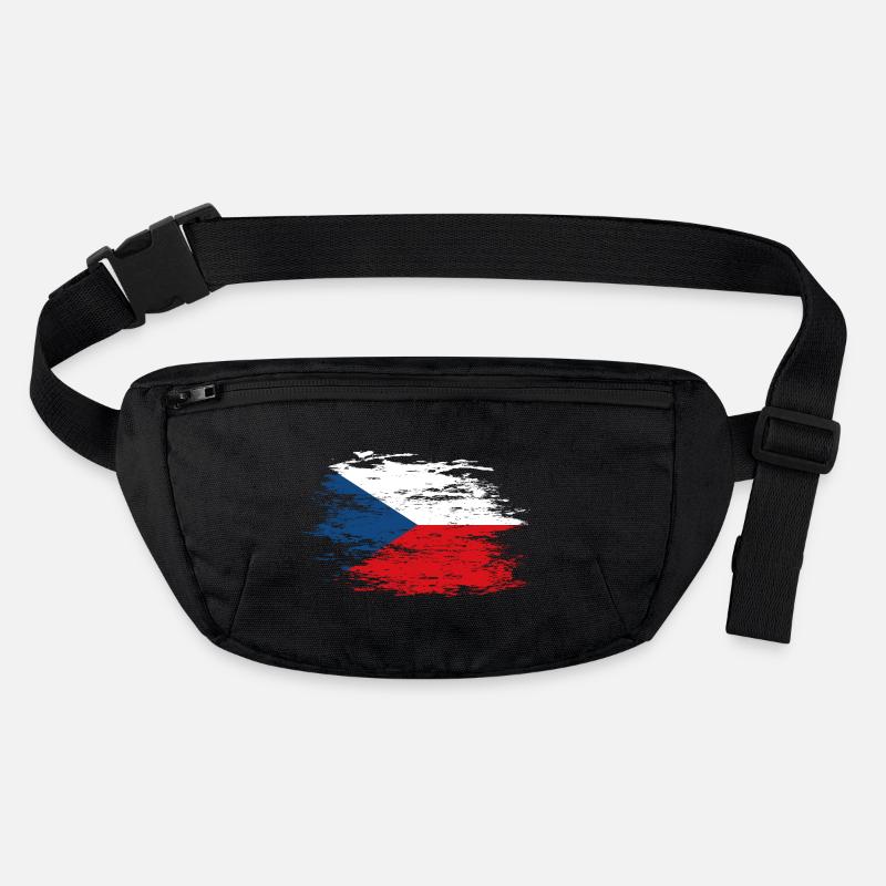Drapeau de la République tchèque utilisé Sac banane recyclé Stanley/Stella