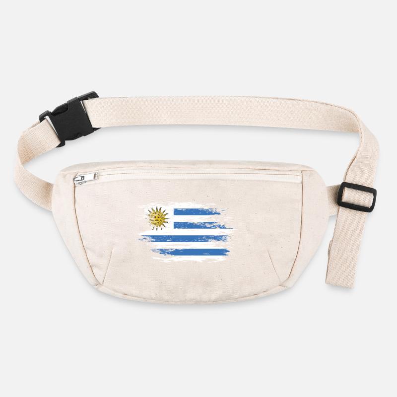 Uruguay Flagge used Stanley/Stella recycelte Gürteltasche