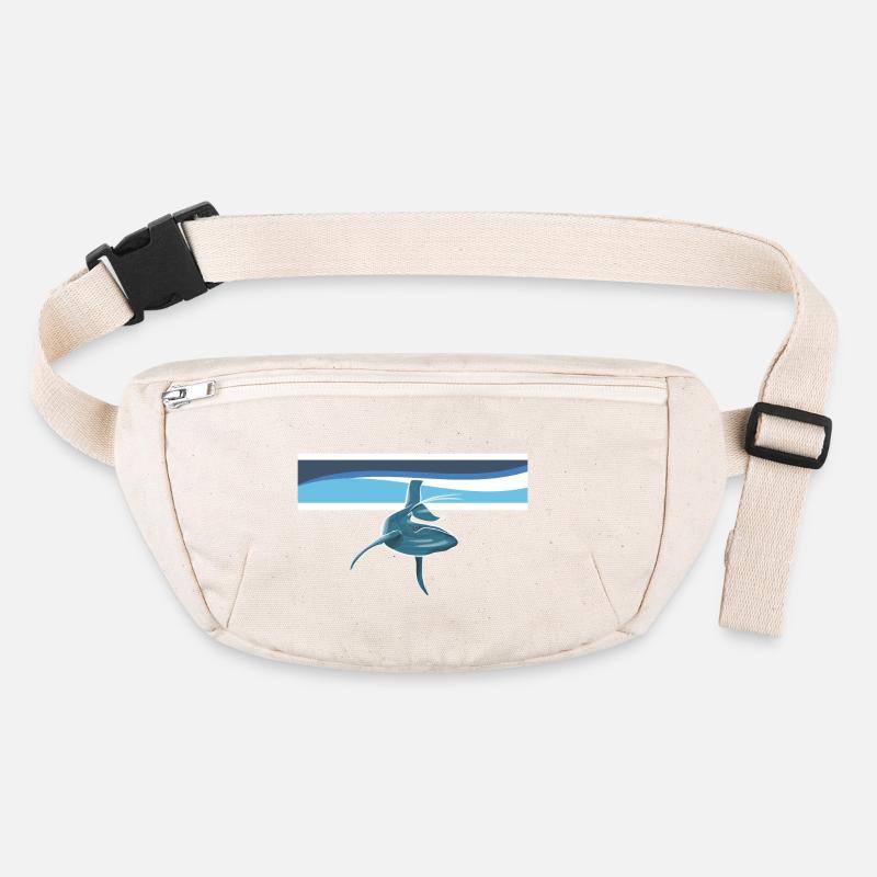 Humpback whale Stanley/Stella recycled Hip Bag 