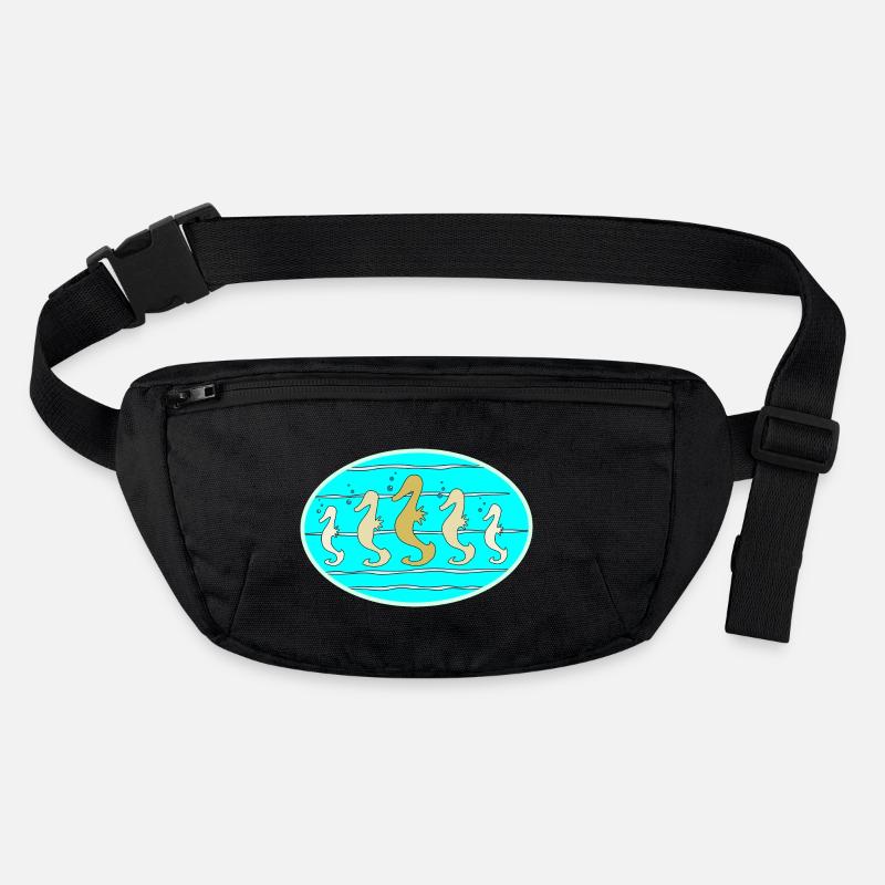 Sea horse Stanley/Stella recycled Hip Bag 