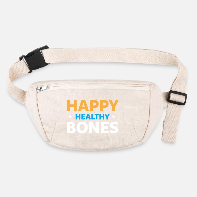 Happy Healthy Bones - For strong bones Stanley/Stella recycled Hip Bag 