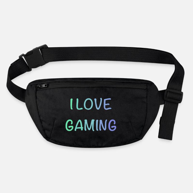 I Love Gaming Stanley/Stella recycled Hip Bag 