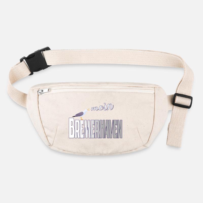 Bremerhaven Möwe & Moin Design Stanley/Stella recycelte Gürteltasche