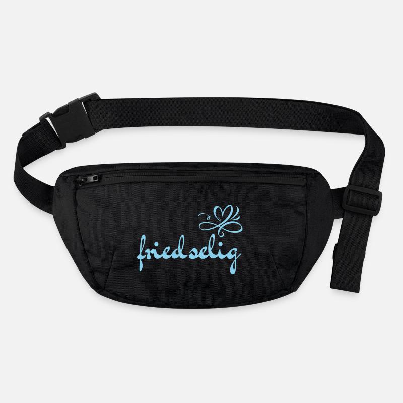 peaceful - vocabulary - forgotten words Stanley/Stella recycled Hip Bag 