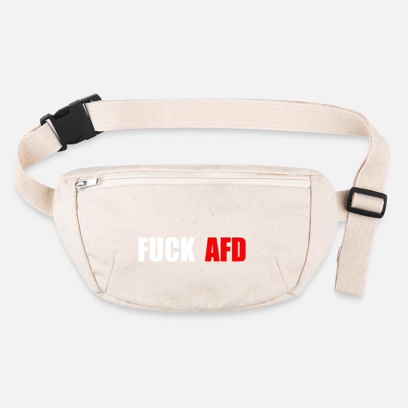 Fuck afd Stanley/Stella recycled Hip Bag 