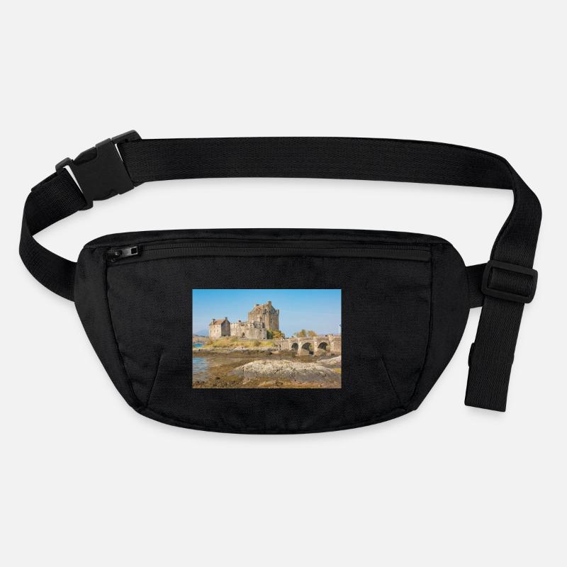 Eilean Donan Castle isle of Skye Highland poster Stanley/Stella recycled Hip Bag 