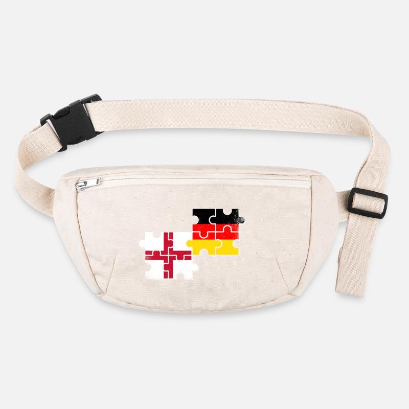 Angleterre Allemagne Drapeau Sac banane recyclé Stanley/Stella