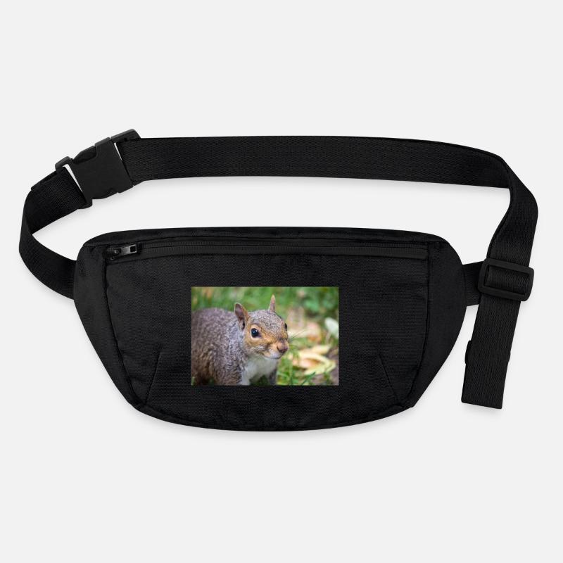 Écureuil gris (en allemand Grauhörnchen) Sciurus Sac banane recyclé Stanley/Stella