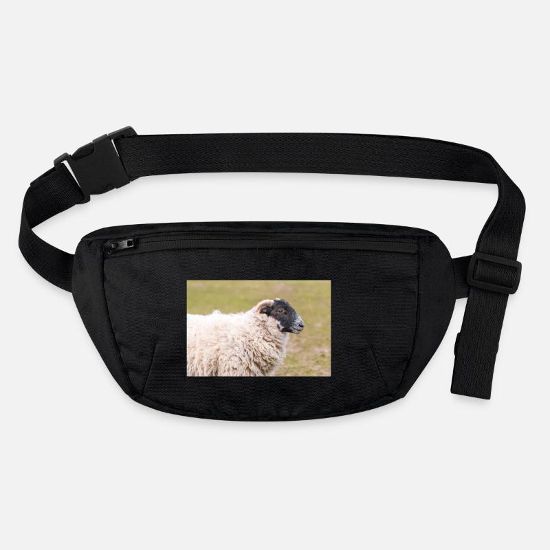Sheep (in german Schaf) Ovis in Ireland Stanley/Stella recycled Hip Bag 