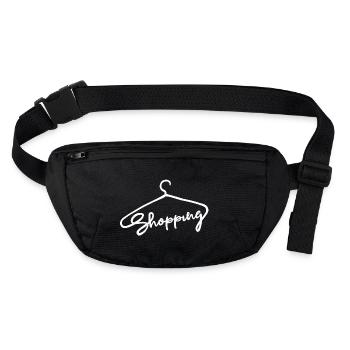 Shopping / Hangers / Fashion / Fashion / Shopping - Stanley/Stella recycled Hip Bag  - black - Front