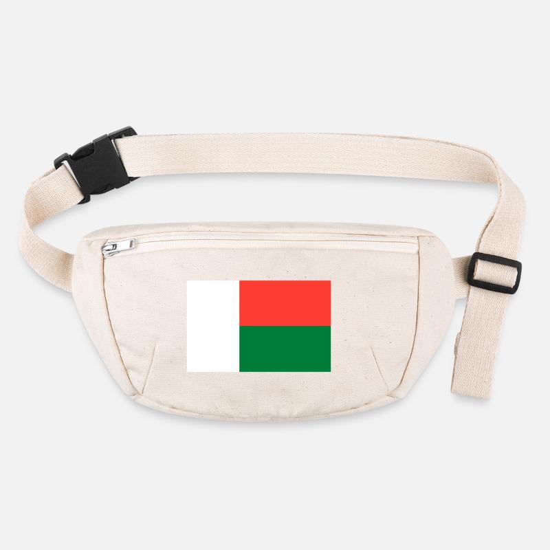 Madagaskar Flagge Stanley/Stella recycelte Gürteltasche