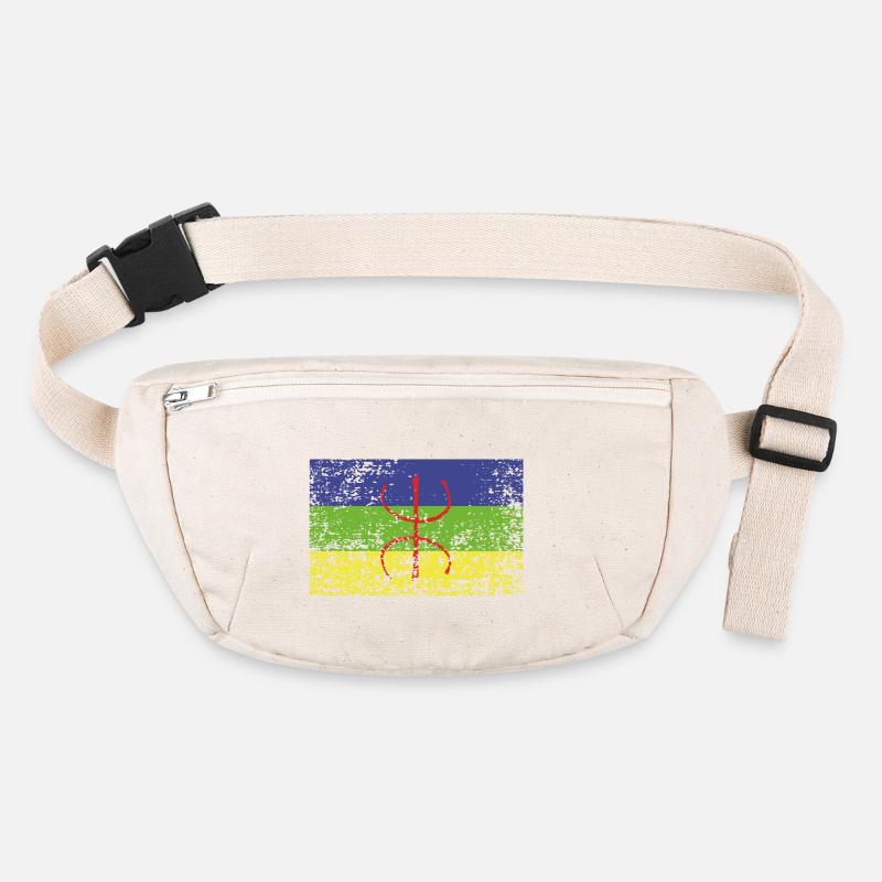 design original drapeau amazigh Sac banane recyclé Stanley/Stella