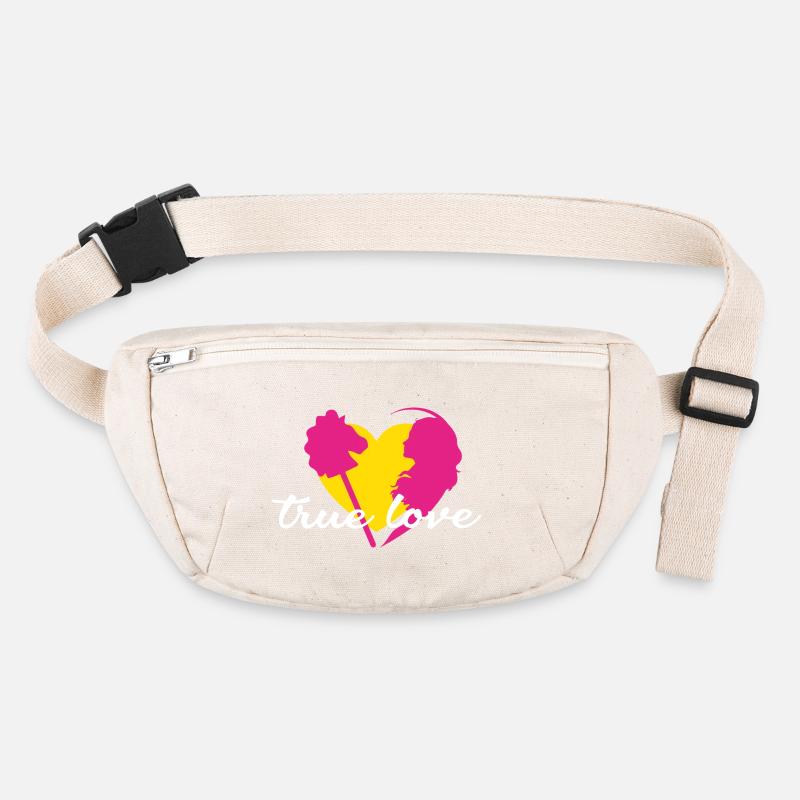 Hobby Horse true love Stanley/Stella recycled Hip Bag 