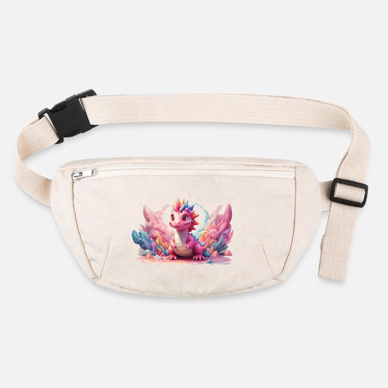 Niedlicher Drache, bunt, Fantasy, Kind, Geschenk Stanley/Stella recycelte Gürteltasche