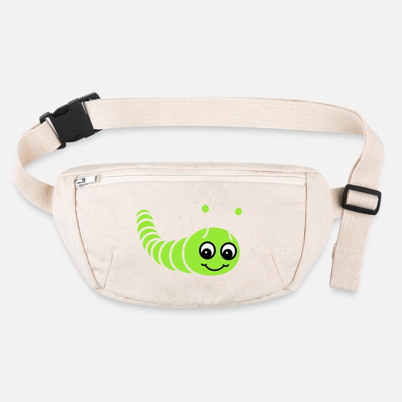 Chenilles insecte Amour petite chenille Sac banane recyclé Stanley/Stella