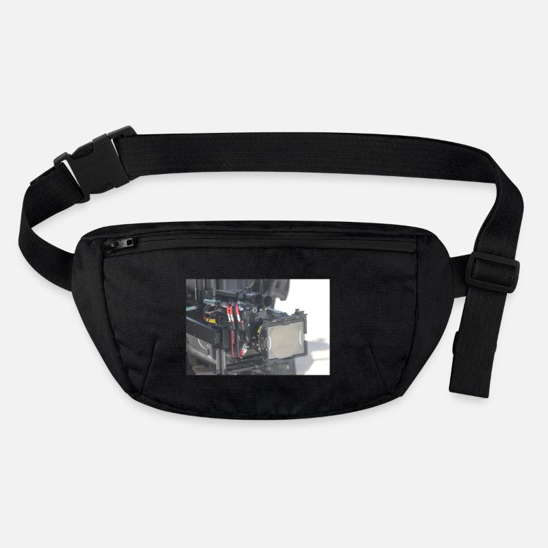 Kinokamera, Filmdreh - Stanley/Stella recycelte Gürteltasche - Schwarz