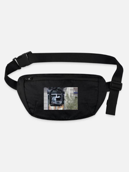 Cinema Camera Filmmaking - Stanley/Stella recycled Hip Bag  - black - Front