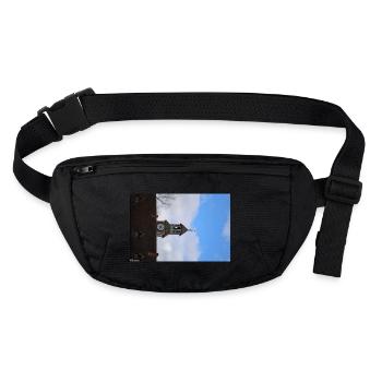 Château de Montluçon, French Medieval City - Stanley/Stella recycled Hip Bag  - black - Front