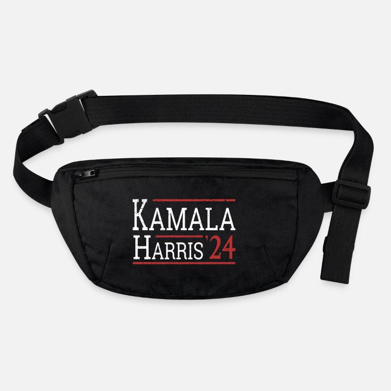Élection de Kamala Harris 2024 I - Sac banane recyclé Stanley/Stella - noir