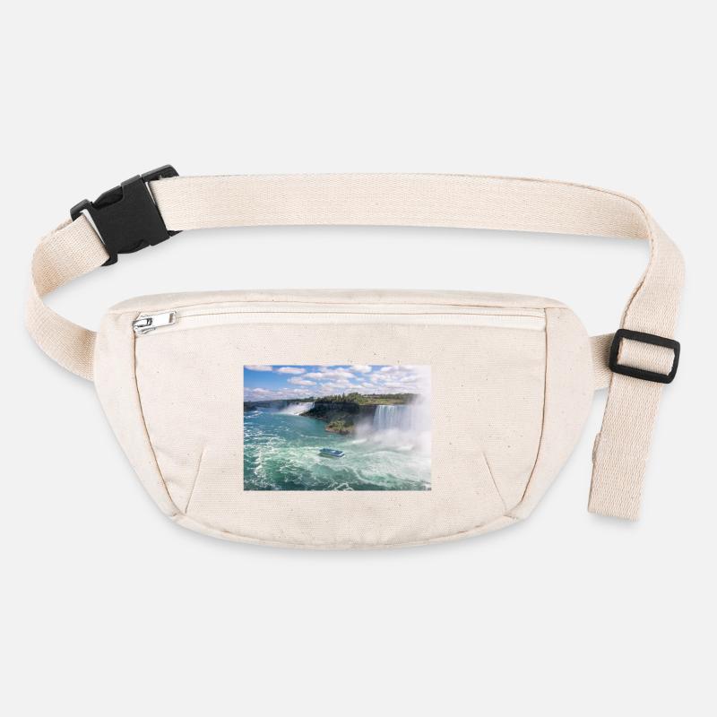 Niagara City Skyline and Niagara Falls panorama Stanley/Stella recycled Hip Bag 