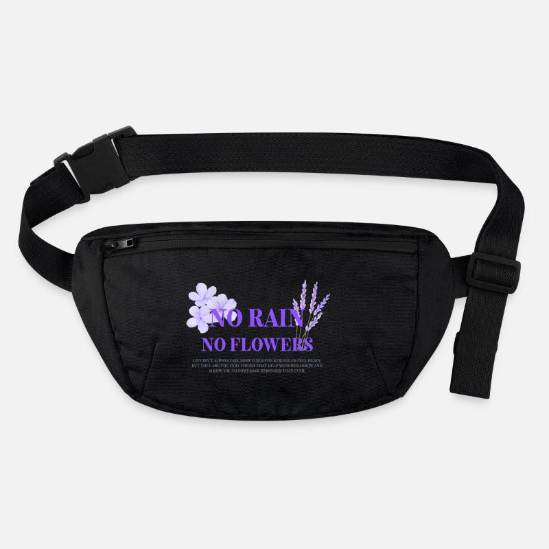 Pas de pluie, pas de fleurs Sac banane recyclé Stanley/Stella