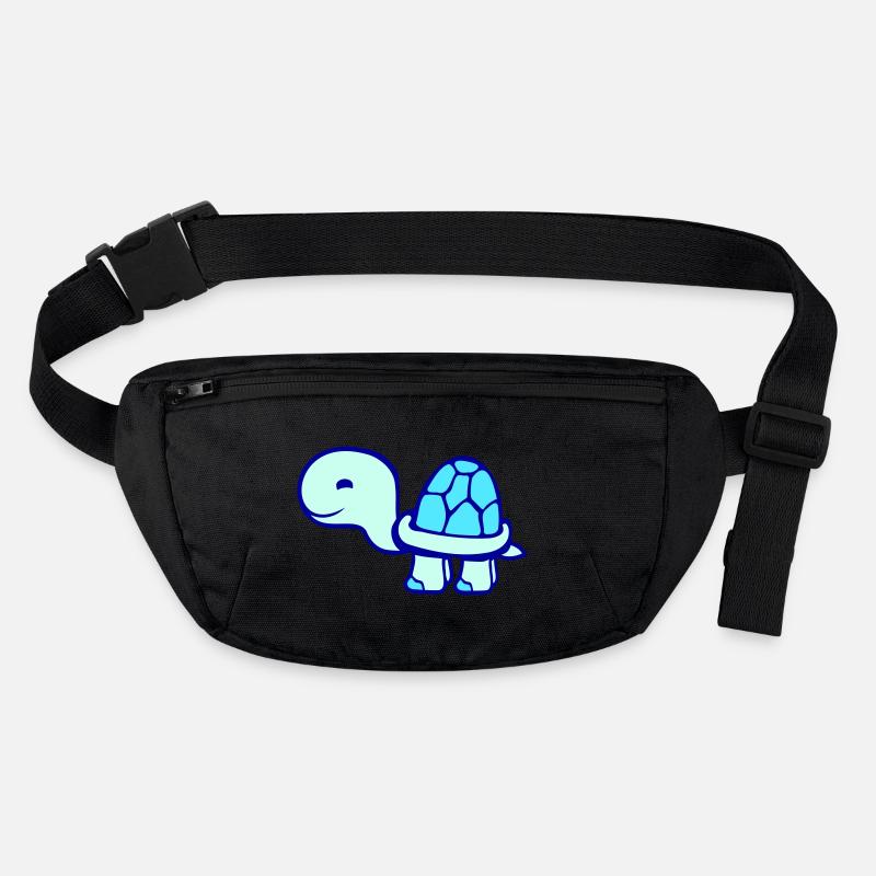 turtle cute smiling happy funny Stanley/Stella recycled Hip Bag 