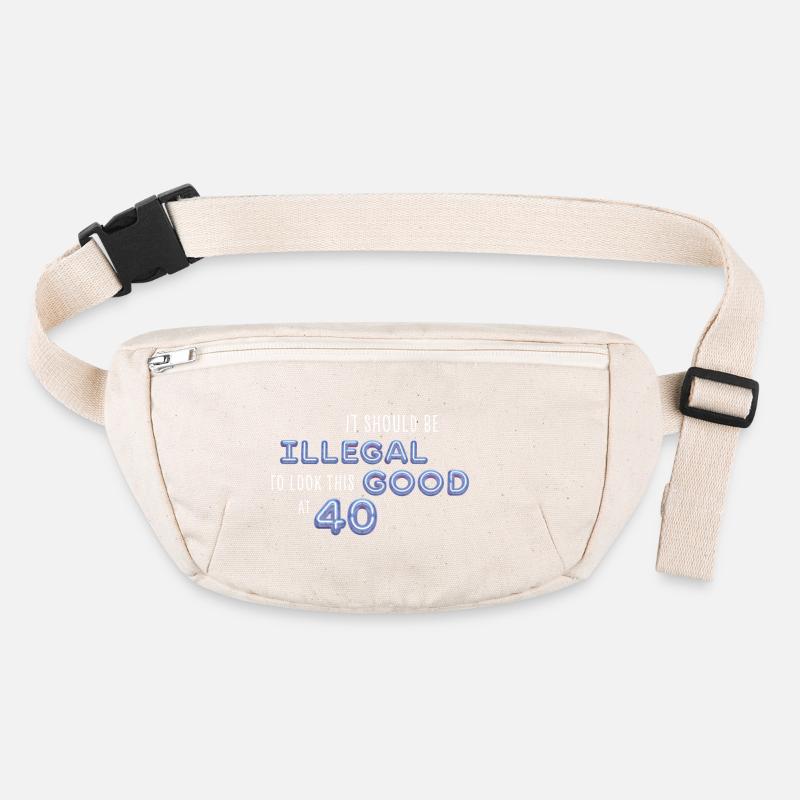 Il devrait être illégal d’avoir l’air aussi beau à 40 Spruch Sac banane recyclé Stanley/Stella
