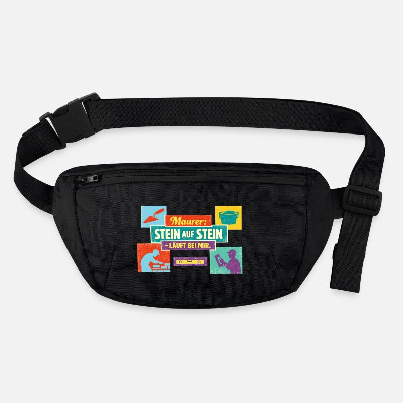 Stone on stone runs with me – Maurer Spruch Stanley/Stella recycled Hip Bag 