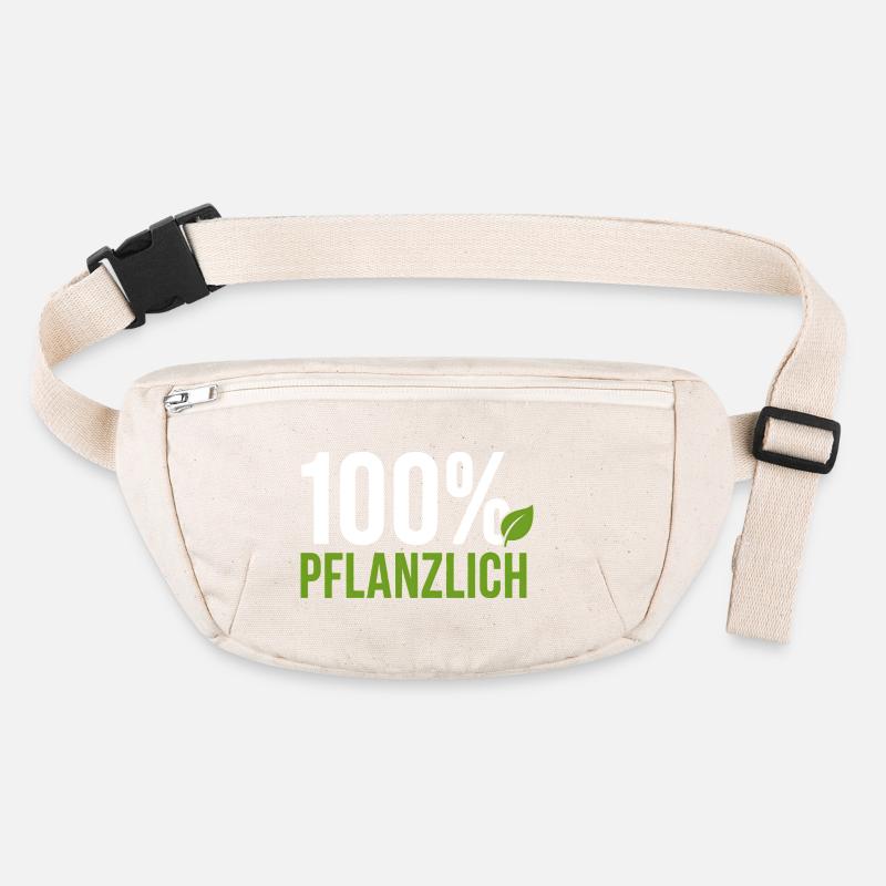100% Pflanzlich - Vegan Geschenkidee Stanley/Stella recycelte Gürteltasche