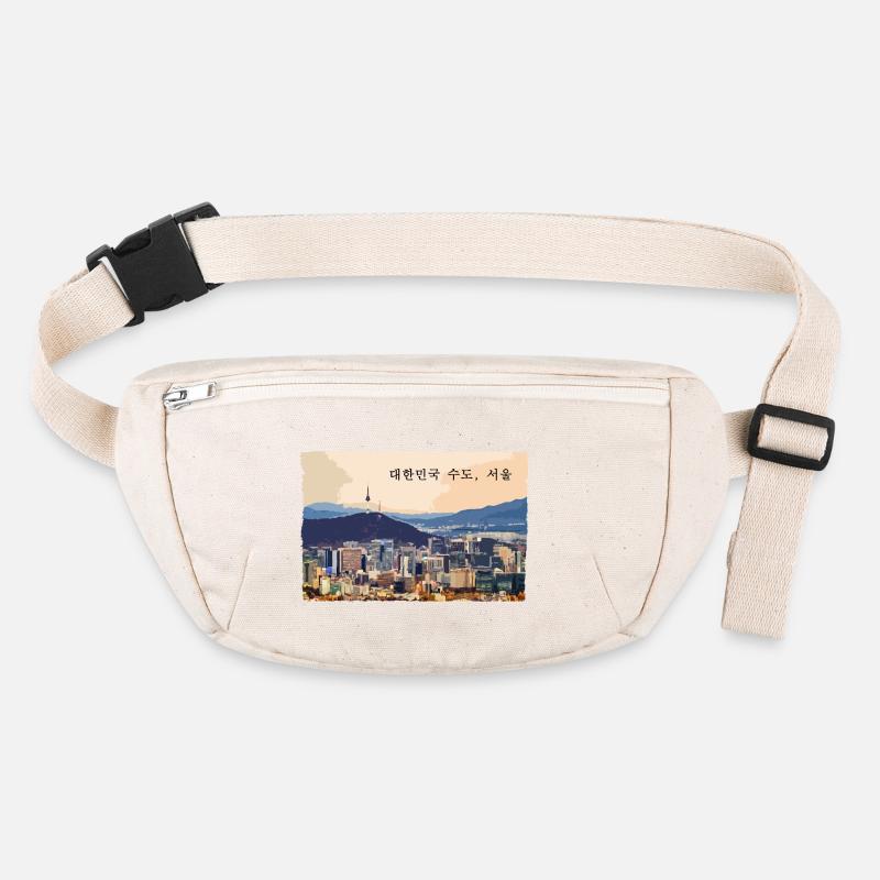 Seoul at Sunset Stanley/Stella recycled Hip Bag 