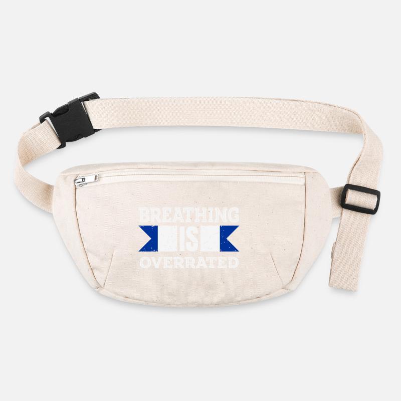 Breathing is Overrated Stanley/Stella recycled Hip Bag 