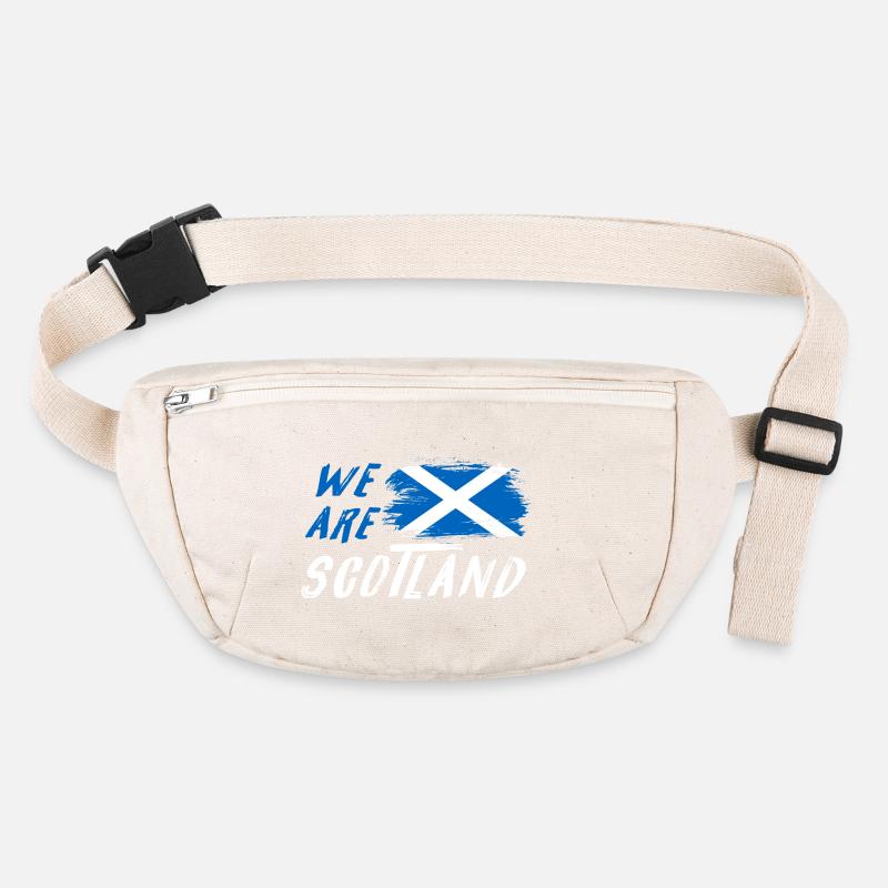 We are Scotland flags design Stanley/Stella recycled Hip Bag 