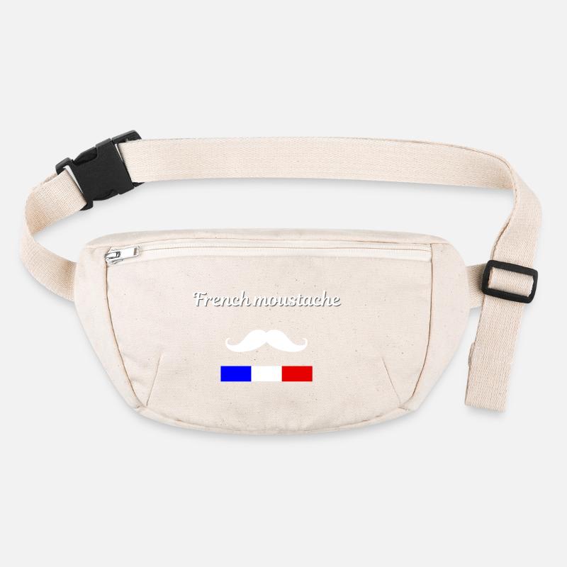 French Moustache Sac banane recyclé Stanley/Stella