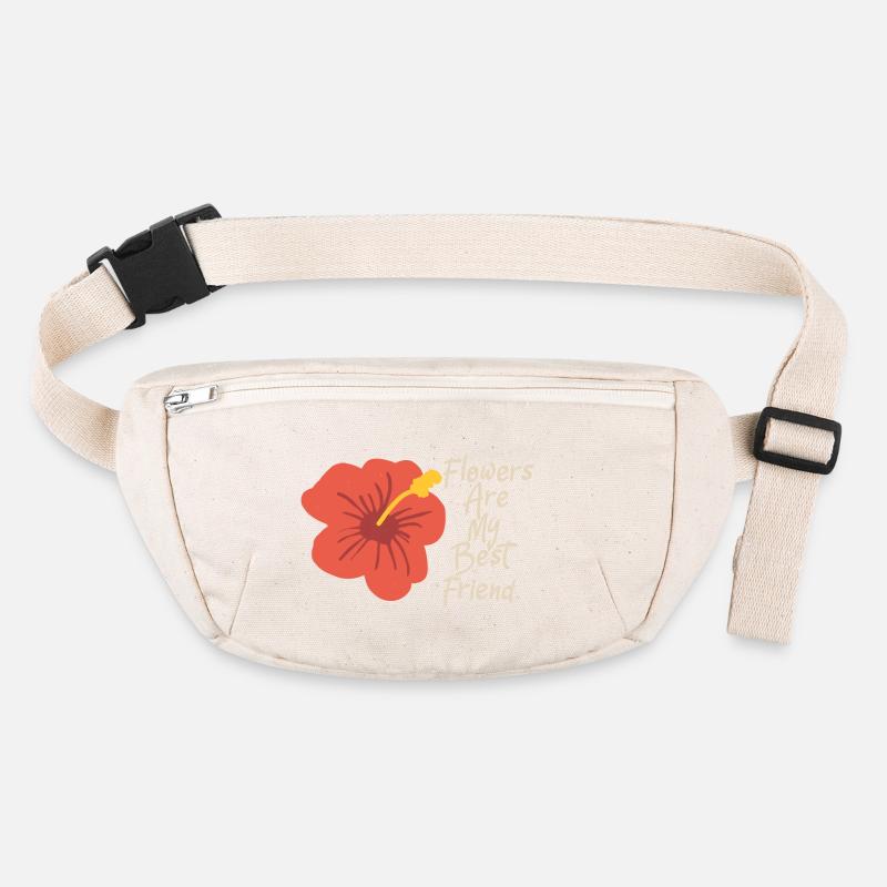 Blumen - Beste Freunde Stanley/Stella recycelte Gürteltasche