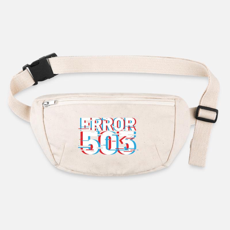 Error 503 Glitch Stanley/Stella recycled Hip Bag 