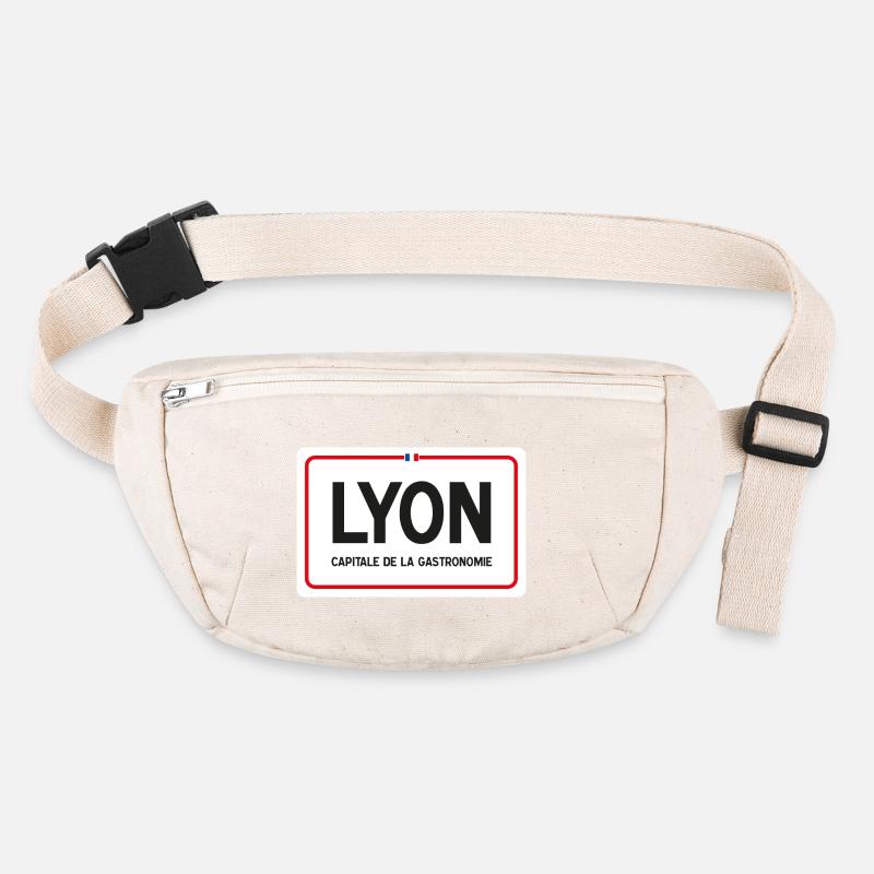 Lyon town sign Stanley/Stella recycled Hip Bag 