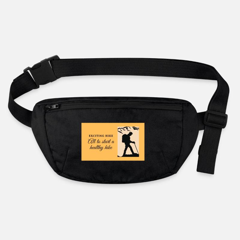 Hiking and its benefits Stanley/Stella recycled Hip Bag 