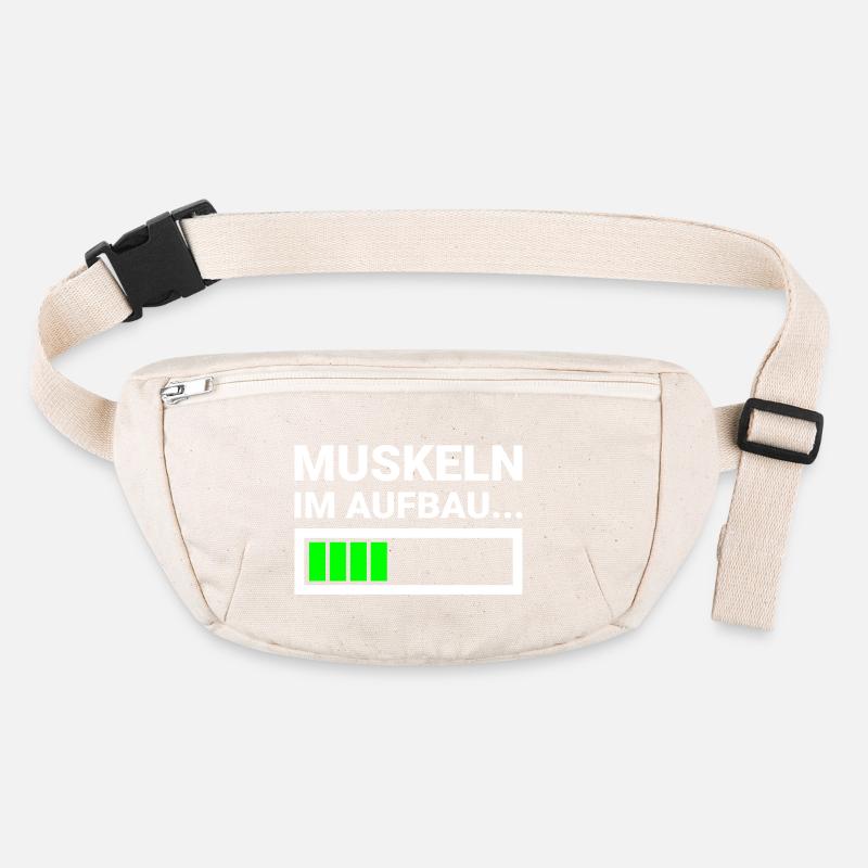 Muscles in development Fitness Athletes Strength training Stanley/Stella recycled Hip Bag 
