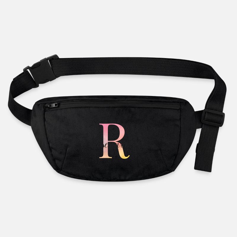R | Monogram | Name | Rosemarie |Watercolor Stanley/Stella recycled Hip Bag 